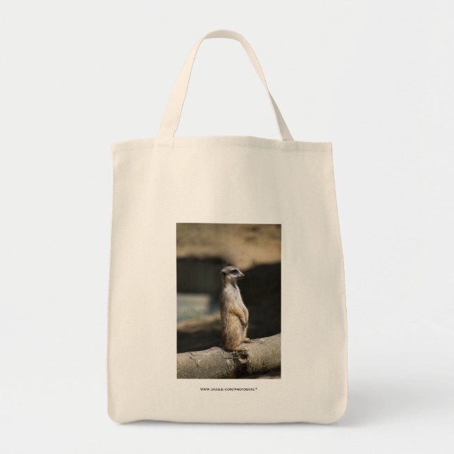 Bolso De Tela Meerkat (Frente)