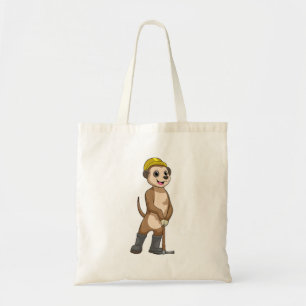 Bolso De Tela Meerkat como minero con paquistaní