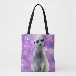 Bolso De Tela Meerkat con espárragos,