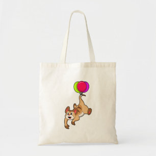 Bolso De Tela Meerkat con globo