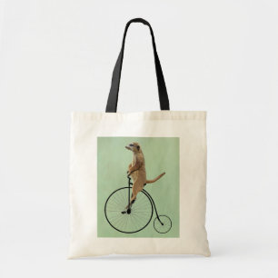Bolso De Tela Meerkat en Black Penny Farthing 2
