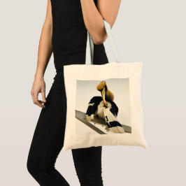 Bolso De Tela Meeting with the Great Hornbill:Icon of Phnom Penh