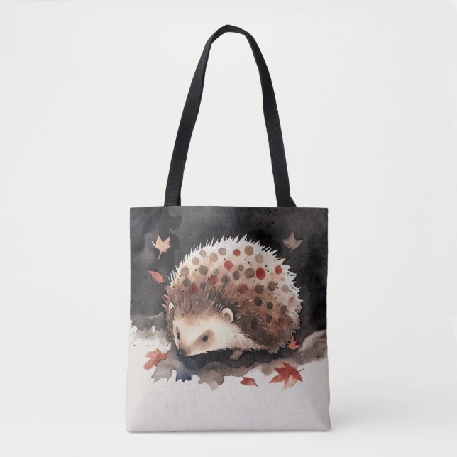 Bolso De Tela Mein kleiner Igel-Freund „Zwergerl“ (Anverso)