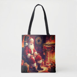 Bolso De Tela Mejor Abuela de la Historia | Santa Junto A La Chi