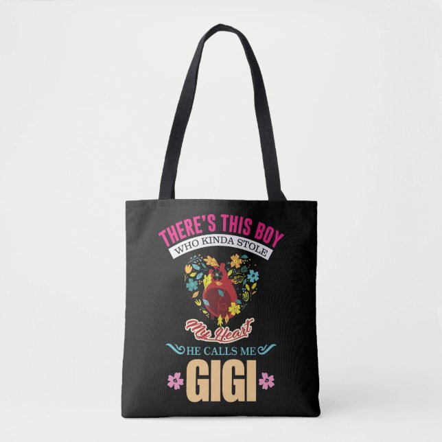Bolso De Tela Mejor abuela Gigi (Anverso)