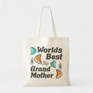 Bolso De Tela Mejor Abuela Retro del Mundo
