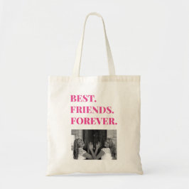 Bolso De Tela Mejor Amigo BFF Bestie Photo Tote Bag