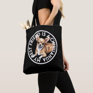 Bolso De Tela Mejor Amigo Chihuahua
