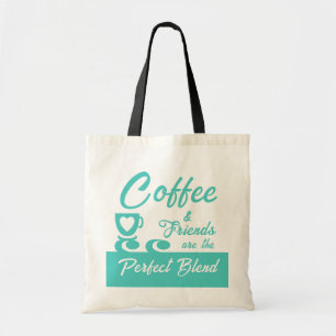 Bolso De Tela Mejor amigo de la menta amante del café