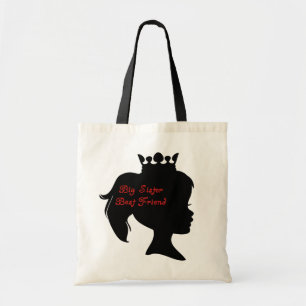 Bolso De Tela Mejor amigo de la princesa hermana grande