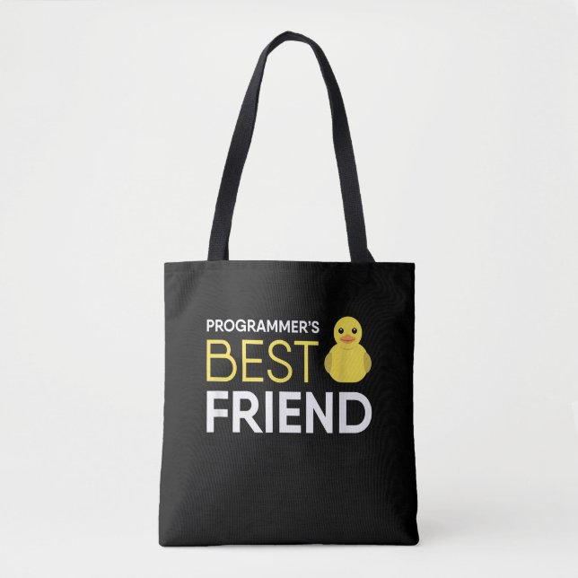 Bolso De Tela Mejor Amigo De Los Programadores De Depuración De  (Anverso)
