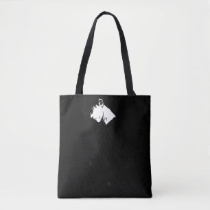Bolso De Tela Mejor amigo negro ANIME Tote