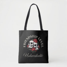 Bolso De Tela Mejor Amigo, Nivel de Amistad: Irrompible, amigo