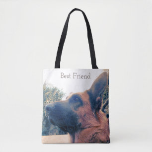 Bolso De Tela Mejor amigo. Perro