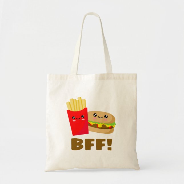 Bolso De Tela Mejor Amigos para siempre (Frente)