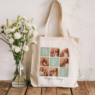 Bolso De Tela Mejor Amigos Personalizados Para Siempre 6 Collage
