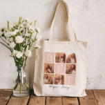 Bolso De Tela Mejor Amigos Personalizados Para Siempre 6 Collage<br><div class="desc">¡Celebra tu inquebrantable vínculo con esta bolsa de fotos de "Los mejores amigos para siempre"! Con letras en negrita "BFF" y espacio para 6 de tus fotos favoritas, este diseño te permite crear tu propio keepsake personalizado. Añade tus nombres o un mensaje sincero para hacerlo único tuyo. Esta bolsa de...</div>