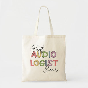 Bolso De Tela Mejor Audiólogo Médica de Regalos de Audiología