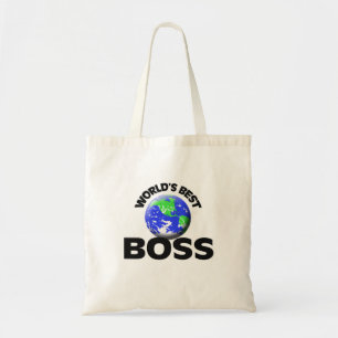 Bolso De Tela Mejor Boss del mundo