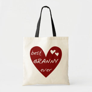 Bolso De Tela Mejor camiseta y regalo de la mejor abuela del cor