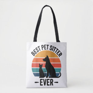 Bolso De Tela Mejor Cuidador de Perros Divertido Regalo de Cuida