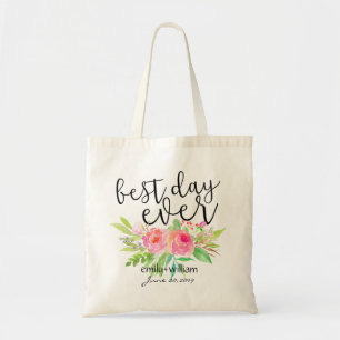 Bolso De Tela "Mejor Día de la Historia"Regalo de bienvenida de 
