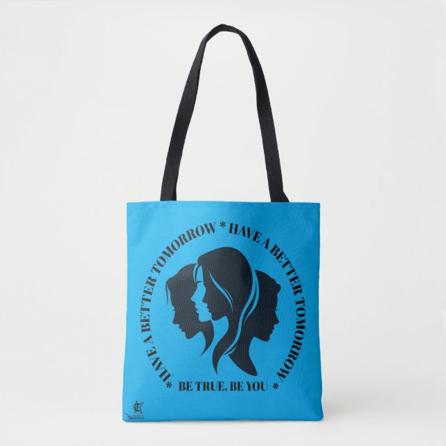 BOLSO DE TELA MEJOR DÍAS ESTILO TOTE BAG (Anverso)