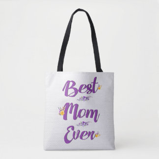 Bolso De Tela Mejor diseño floral de mamá siempre