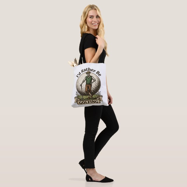 Bolso De Tela Mejor estaría jugando golf (Puesto)