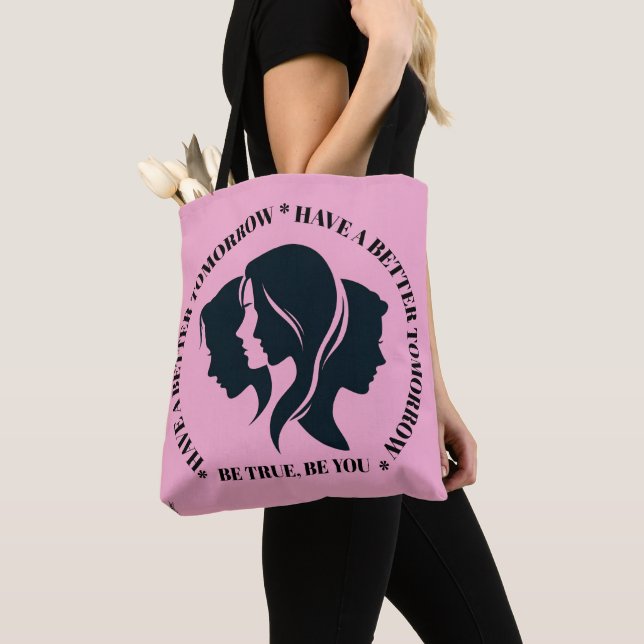 BOLSO DE TELA MEJOR ESTILO DE DÍAS (Detalle)