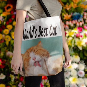 Bolso De Tela Mejor foto de gato