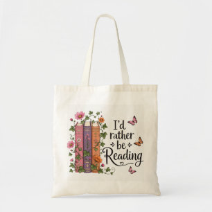 Bolso De Tela Mejor leyendo libros antiguos arte de hiedra