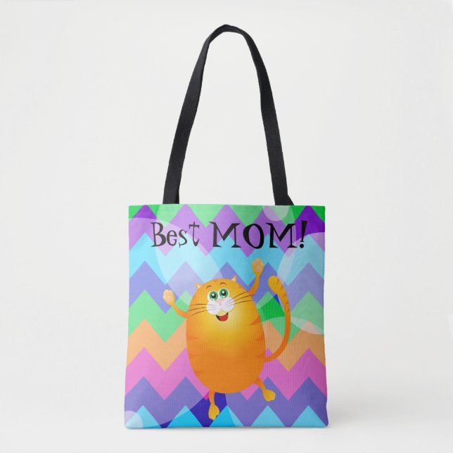 Bolso De Tela Mejor madre! (Anverso)