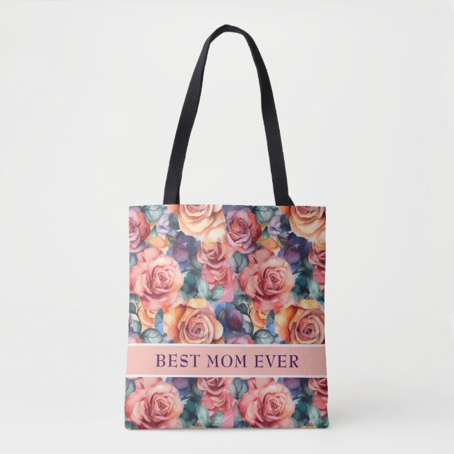 Bolso De Tela Mejor Mamá Botánica De La Historia (Anverso)