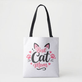 Bolso De Tela Mejor Mamá de Gato