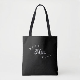 Bolso De Tela Mejor Mamá del Mundo Moderno Sencillo