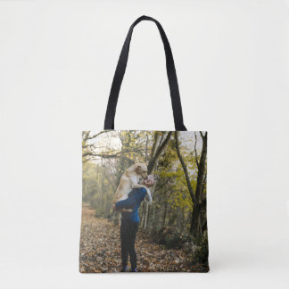 Bolso De Tela Mejor Mamá Perro Foto Personalizada de Perro