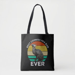 Bolso De Tela Mejor padre Cornish Rex de todos los tiempos