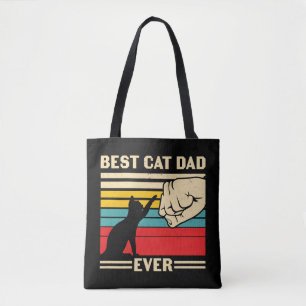 Bolso De Tela Mejor Papá Gato