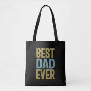 Bolso De Tela Mejor Papá Nunca Regalo de padre