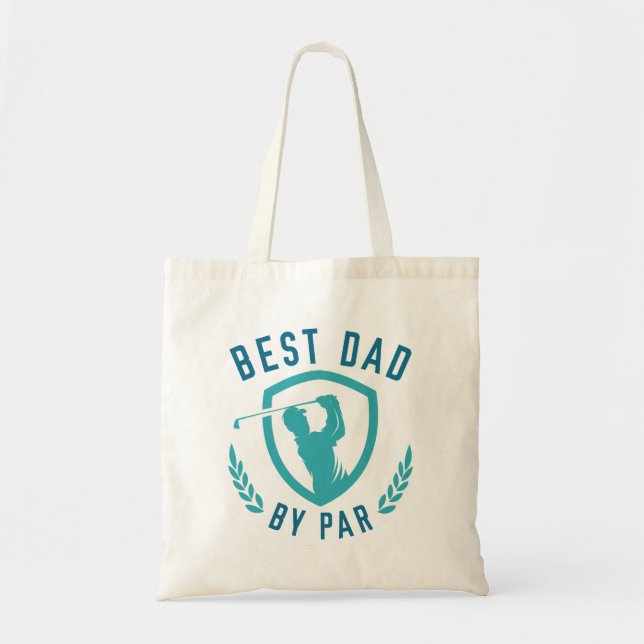 Bolso De Tela Mejor Papá Por Par (Frente)