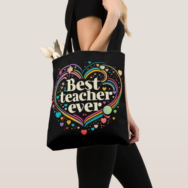 Bolso De Tela Mejor Profesor de la Historia (Detalle)