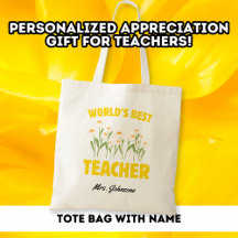 Mejor profesor del mundo gracias Personalizado Tot