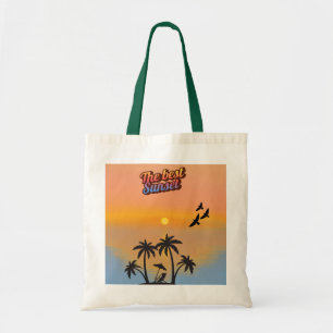 Bolso De Tela Mejor puesta de sol.