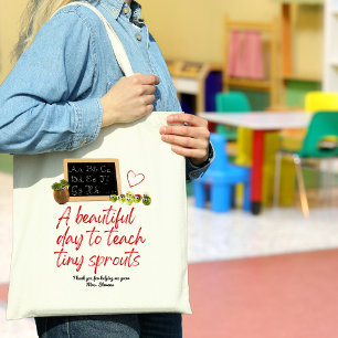 Bolso De Tela Mejor Regalo De Maestra personalizado - Regalo Div