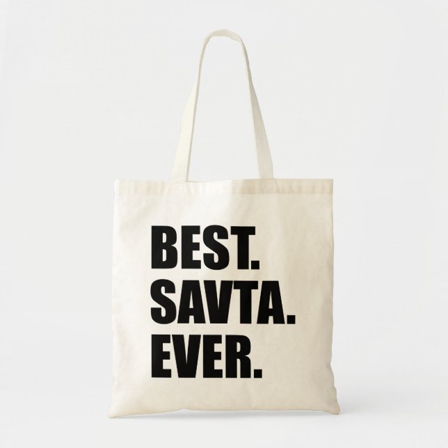 Bolso De Tela Mejor Sabta De La Historia (Frente)