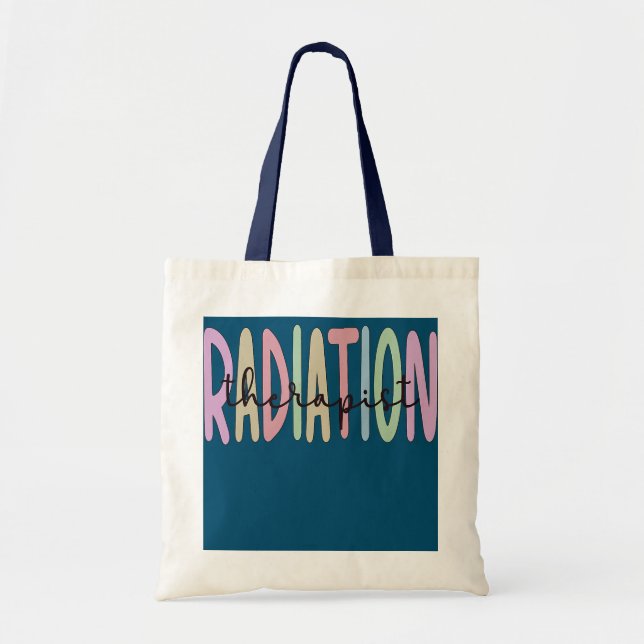 Bolso De Tela Mejor Terapia Radiológica Terapia Radiológica (Frente)