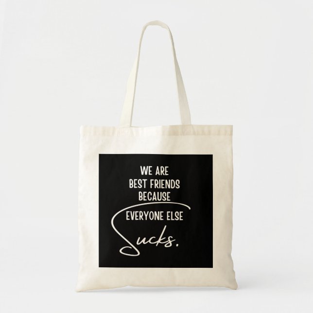 Bolso De Tela Mejores Amigos (Frente)