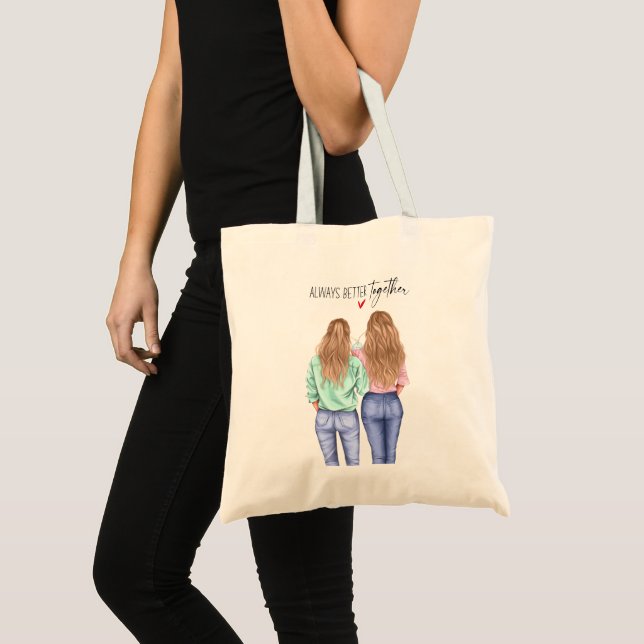 Bolso De Tela Mejores amigos (Anverso (producto))