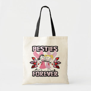Bolso De Tela Mejores amigos divertidos de BFF para siempre